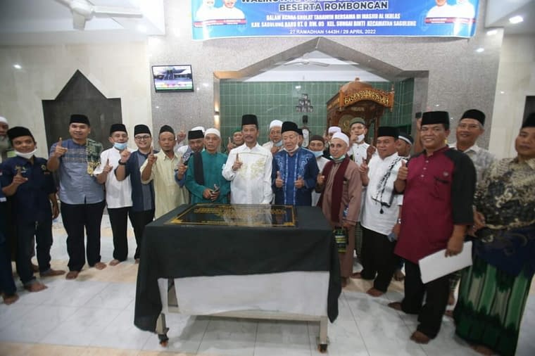 Wali Kota Batam, Muhammad Rudi Inspirasi Jemaah untuk Peduli dengan Masjid
