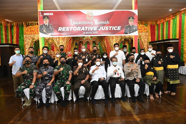 Penyengat Diresmikan Jadi Kampung Restorative Justice